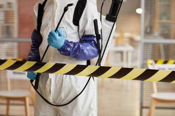 Professional Biohazard technician working in Alpine, NJ